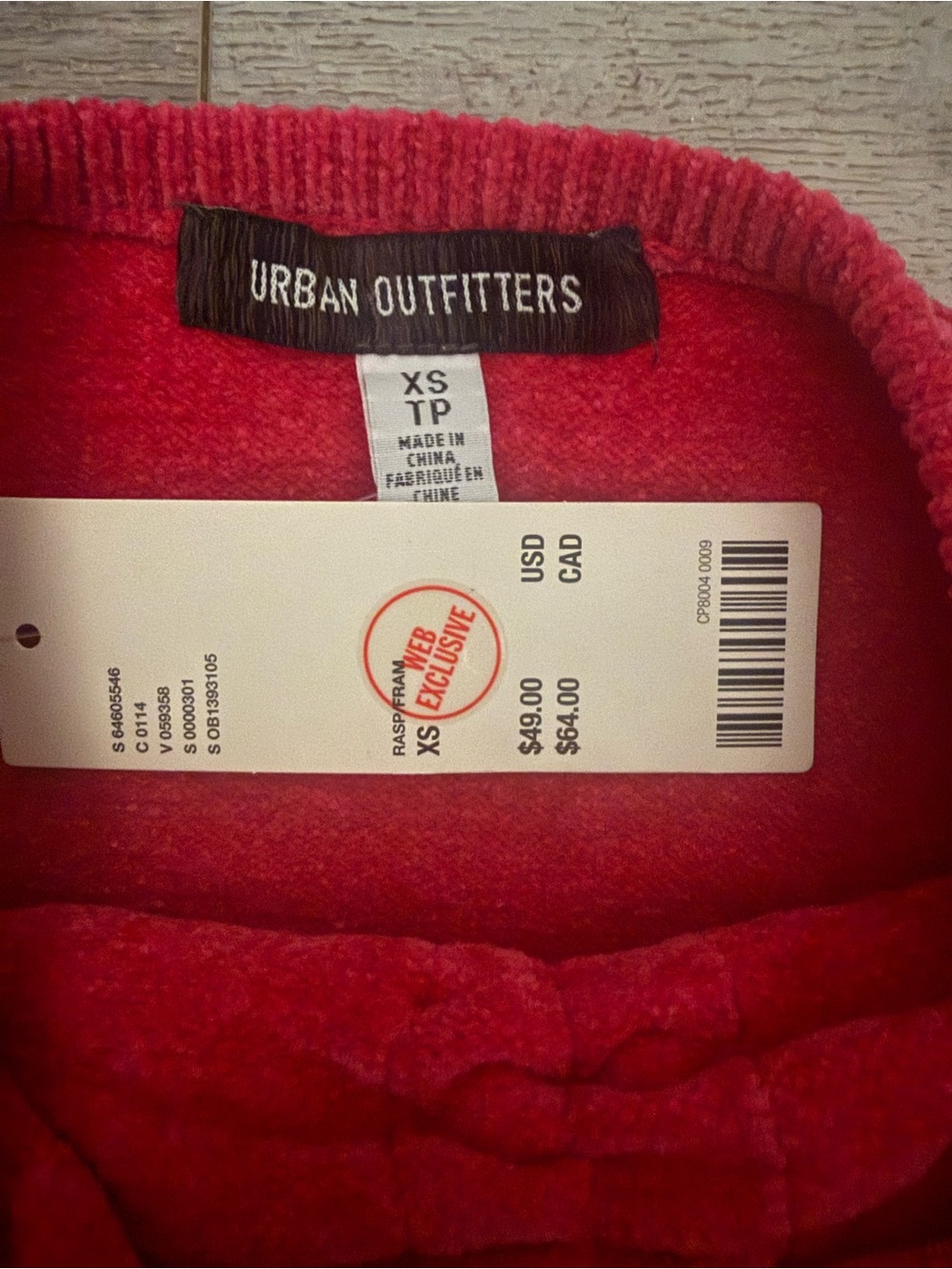 Urban Outfitters Bright Fuchsia Knit Tube Top - Picture 2 of 3